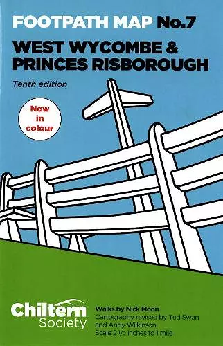 Chiltern Society Footpath Map No. 7 - West Wycombe & Princes Risborough cover