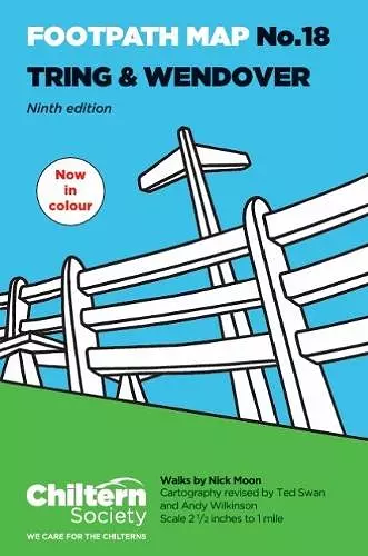 Chiltern Society Footpath Map No. 18 Tring and Wendover cover