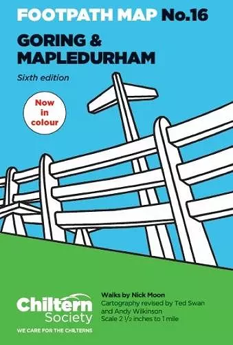 Chiltern Society Footpath Map No.16 - Goring & Mapledurham cover