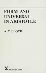 Form and Universal in Aristotle cover