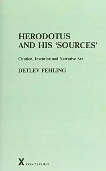 Herodotos and his `Sources' cover