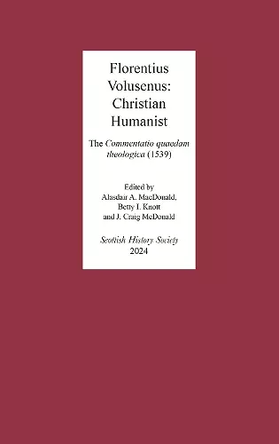Florentius Volusenus: Christian Humanist cover