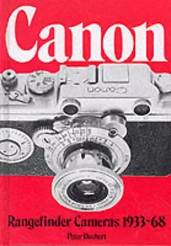 Canon Rangefinder Camera, 1933-68 cover