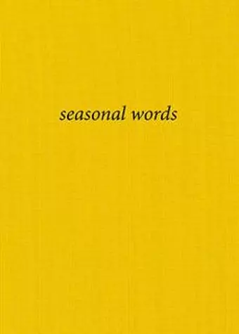 seasonal words cover