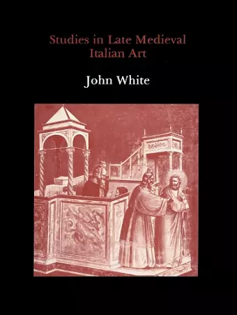 Studies in Late Medieval Italian Art cover