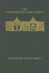The Register of John Kirkby, Bishop of Carlisle I  1332-1352 and the Register of John Ross, Bishop of Carlisle, 1325-32 cover