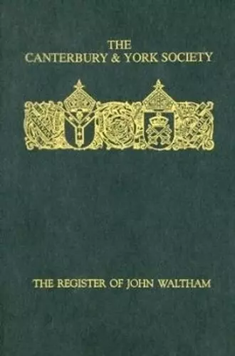 Register of John Waltham, Bishop of Salisbury 1388-1395 cover