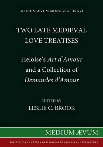 Two Late Medieval Love Treatises cover