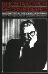 Shostakovich Reconsidered cover