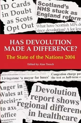 Has Devolution Made a Difference? cover