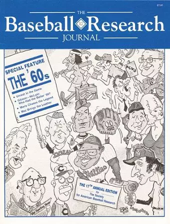 The Baseball Research Journal (BRJ), Volume 17 cover