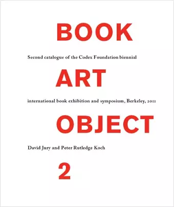 Book Art Object 2 cover