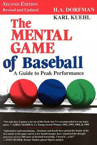 The Mental Game of Baseball cover