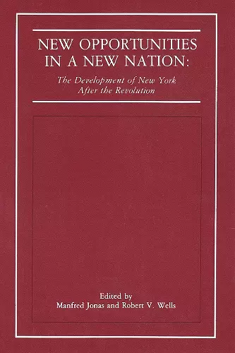 New Opportunities in a New Nation cover