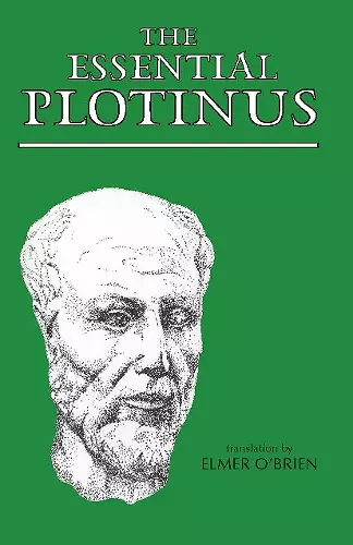 The Essential Plotinus cover