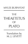 The Theaetetus of Plato cover