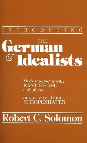 Introducing the German Idealists cover