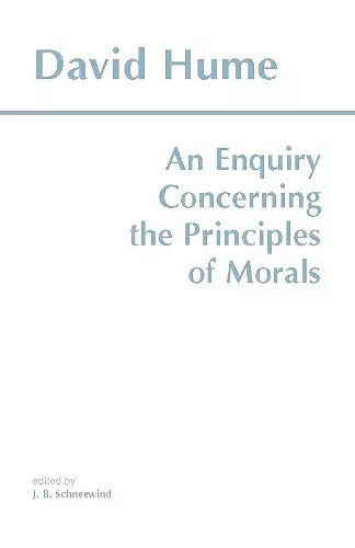 An Enquiry Concerning the Principles of Morals cover