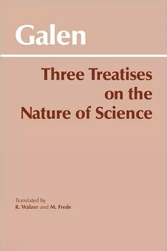 Three Treatises on the Nature of Science cover
