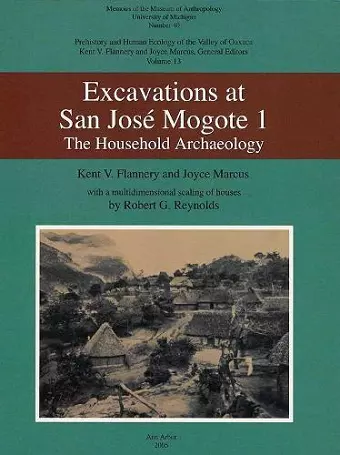 Excavation at San José Mogote 1 cover