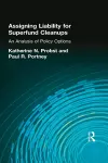 Assigning Liability for Superfund Cleanups cover