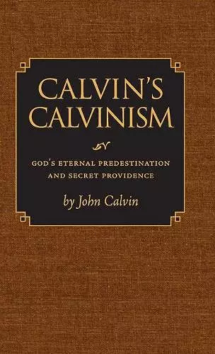 Calvin's Calvinism cover