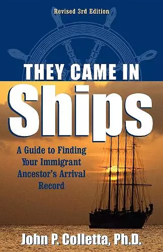 They Came In Ships cover