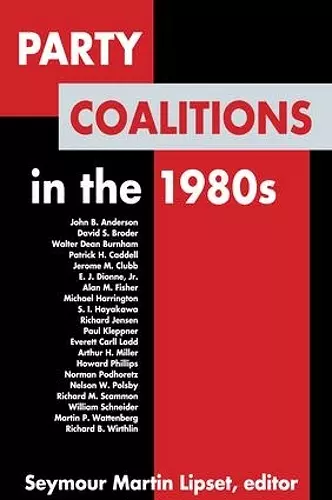 Party Coalitions in the 1980s cover