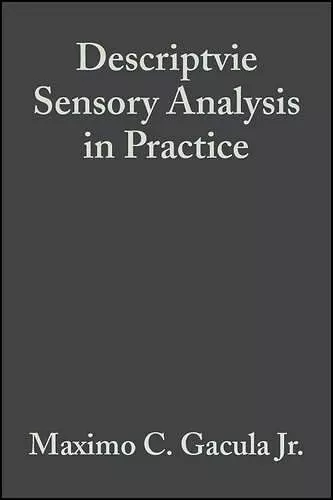 Descriptvie Sensory Analysis in Practice cover