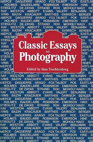 Classic Essays on Photography cover