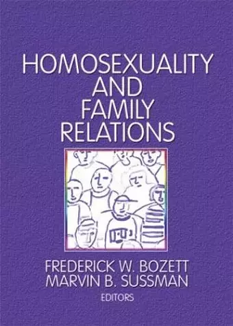 Homosexuality and Family Relations cover