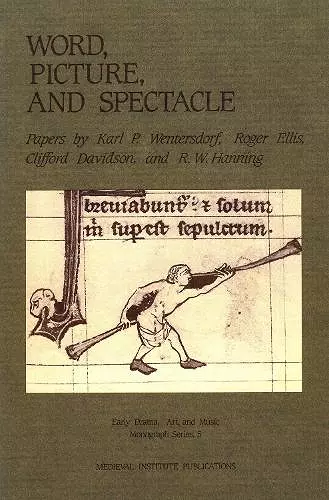 Word, Picture, and Spectacle cover