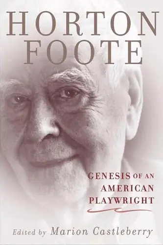 Genesis of an American Playwright cover