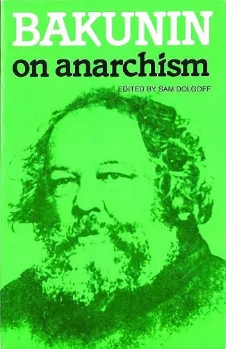 Bakunin On Anarchism cover