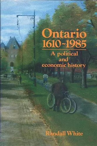 Ontario 1610-1985 cover