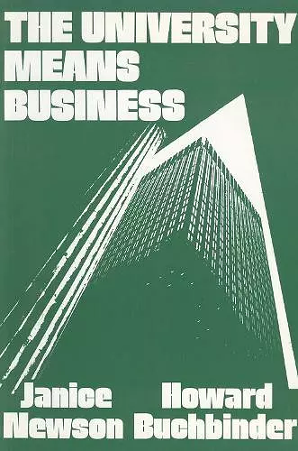 The University Means Business cover