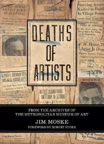 Deaths of Artists cover