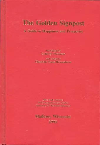 The Golden Signpost cover