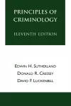 Principles of Criminology cover