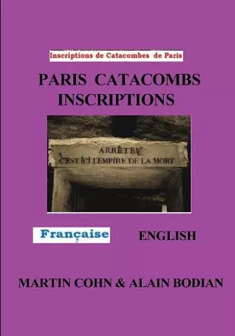 Paris Catacombs Inscriptions cover