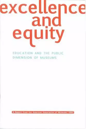 Excellence and Equity cover