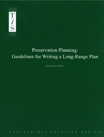 Preservation Planning cover