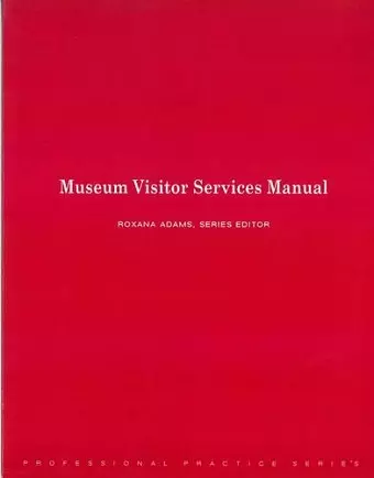 Museum Visitor Services Manual cover