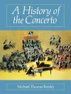 A History of the Concerto cover