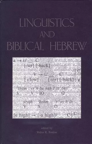 Linguistics and Biblical Hebrew cover