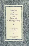 Studies in Hebrew and Aramaic Orthography cover