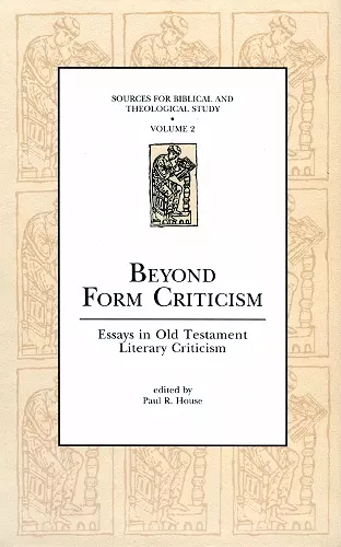 Beyond Form Criticism cover
