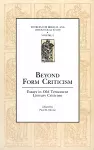 Beyond Form Criticism cover