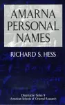 Amarna Personal Names cover