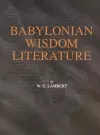 Babylonian Wisdom Literature cover